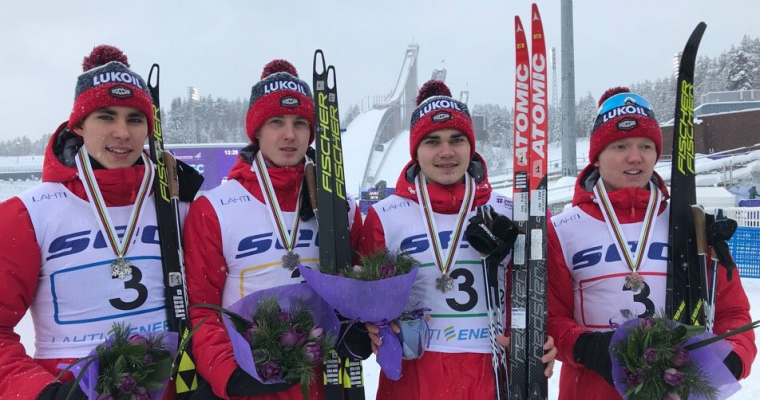 Лыжник из Удмуртии в составе сборной России стал призером чемпионата мира среди юниоров