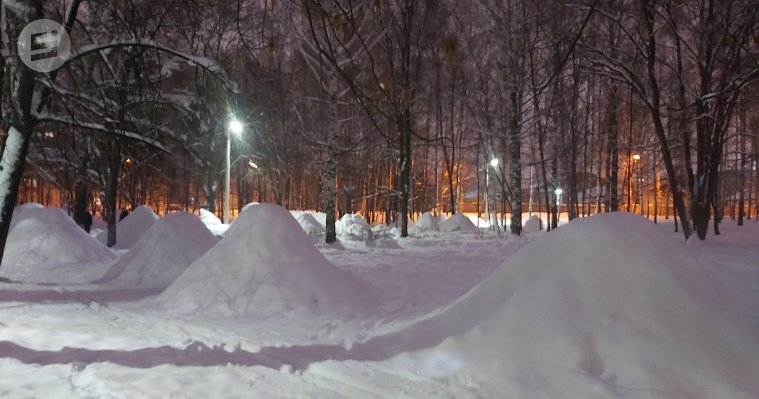 Картина дня: рекорд по выпавшему с негу в Ижевске и повышение цены проезда в Сарапуле