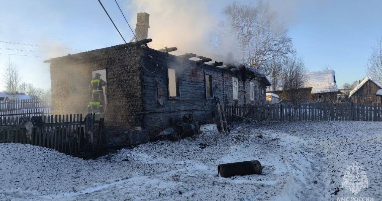 Пожилой мужчина-инвалид погиб на пожаре в Удмуртии