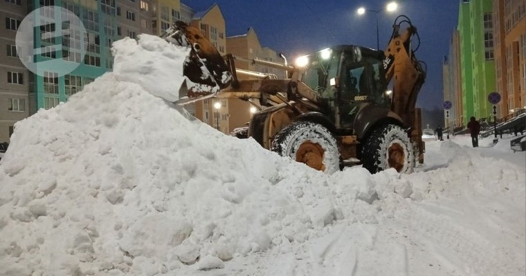 Четыре подрядчика будут заниматься зимним содержанием дорог в Ижевске