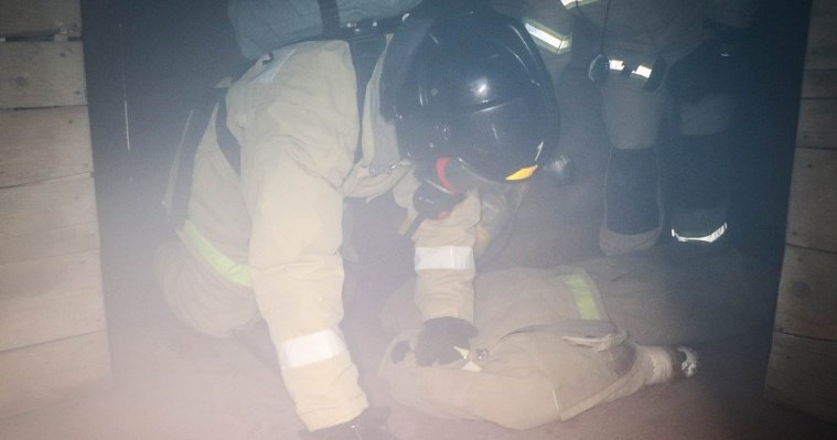 Пожарный из Ижевска стал лучшим газодымозащитником Удмуртии 