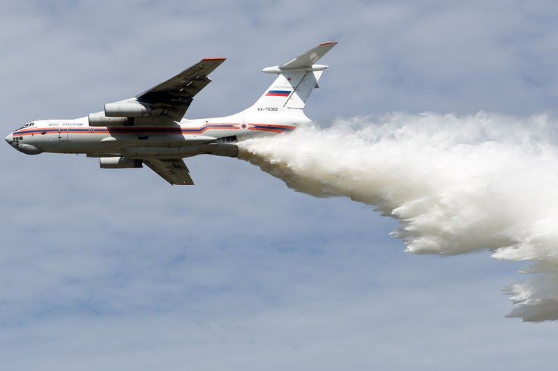 Авиацию привлекут для тушения пожара в селе Пугачево в Удмуртии