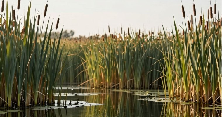 Колхозный пруд в Завьяловском районе не могут очистить более четырёх лет
