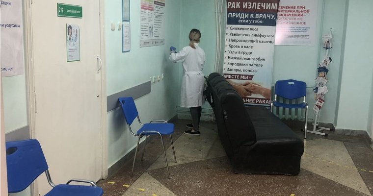 Поликлиника №2 в Ижевске работает в ограниченном режиме из-за обнаружения у пациентов коронавируса