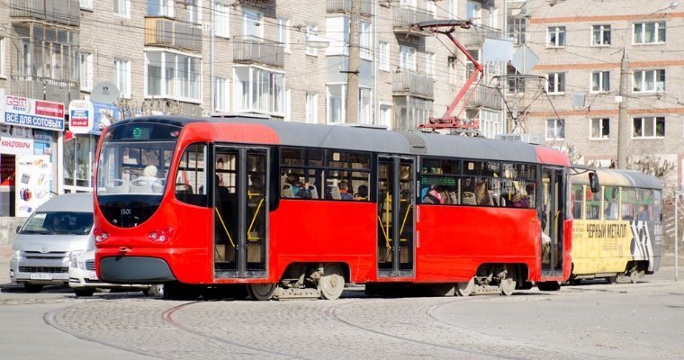 В Златоусте начали работать трамвайные вагоны ижевского производства