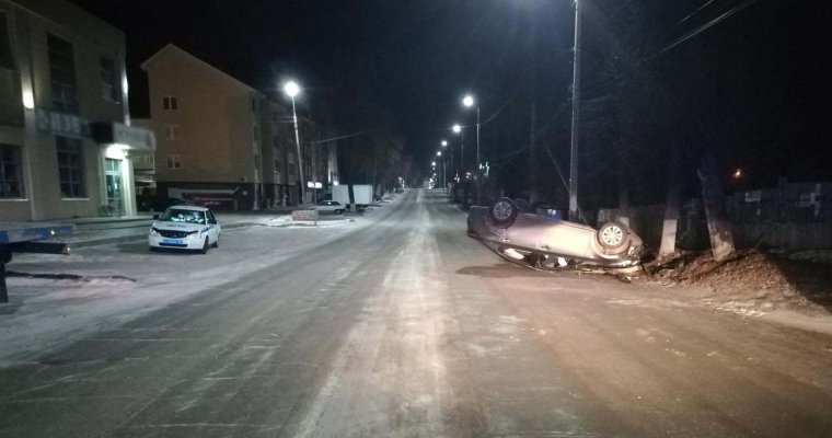 Пьяный водитель «Киа Рио» устроил ДТП в Воткинске