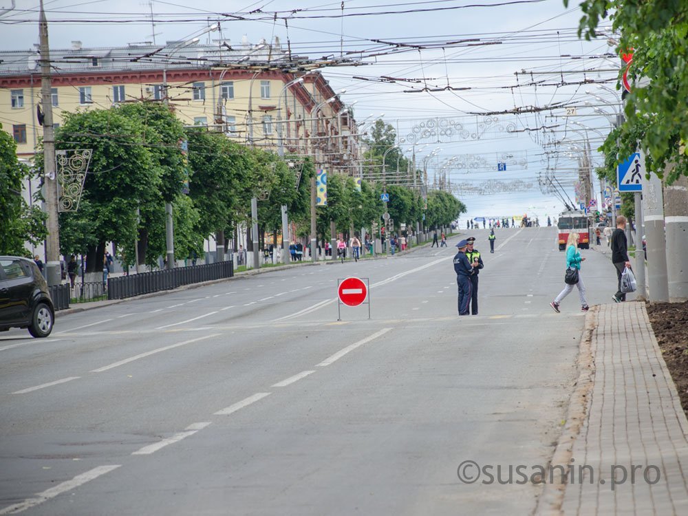 В Ижевске по случаю празднования Дня оружейника ограничат движение транспорта