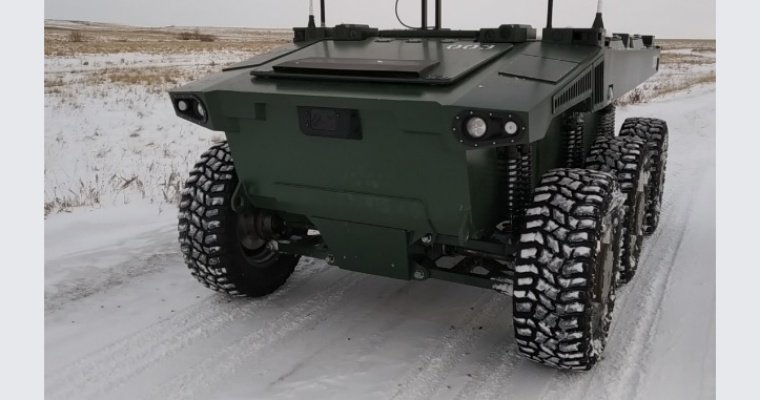 Российский боевой робот «Маркер» выдержал марш-бросок по пересеченной местности