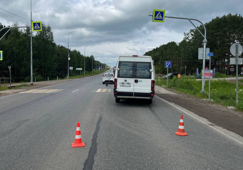 Два пассажира маршрутного автобуса пострадали в ДТП в Завьяловском районе Удмуртии