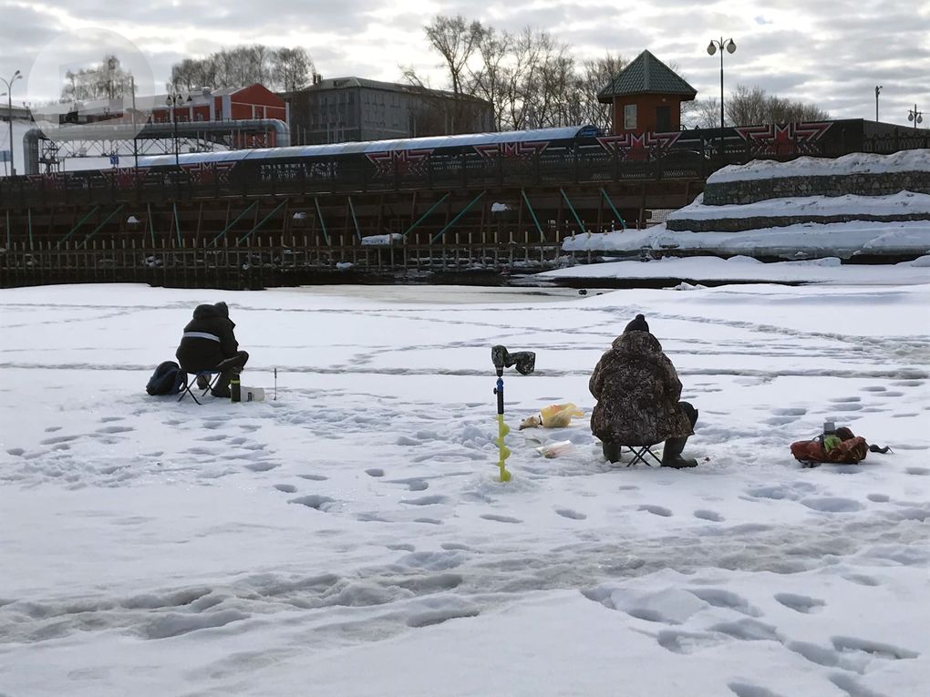 Уже в середине февраля на Ижевском пруду начнут снижать уровень воды в преддверии паводка