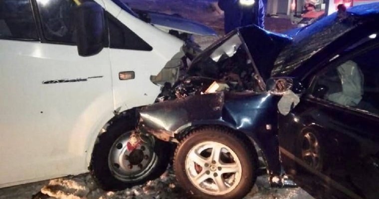 Водитель «Шкоды» погиб при столкновении с «Газелью» в Граховском районе