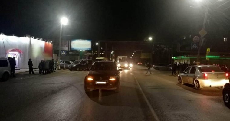 В Сарапуле на пешеходном переходе сбили ребёнка