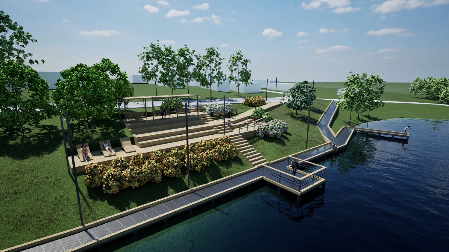 В Малой Пурге обустроят новую набережную