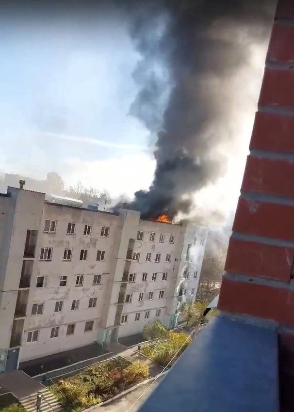 В посёлке Машиностроителей в Ижевске восстановят кровлю дома после пожара