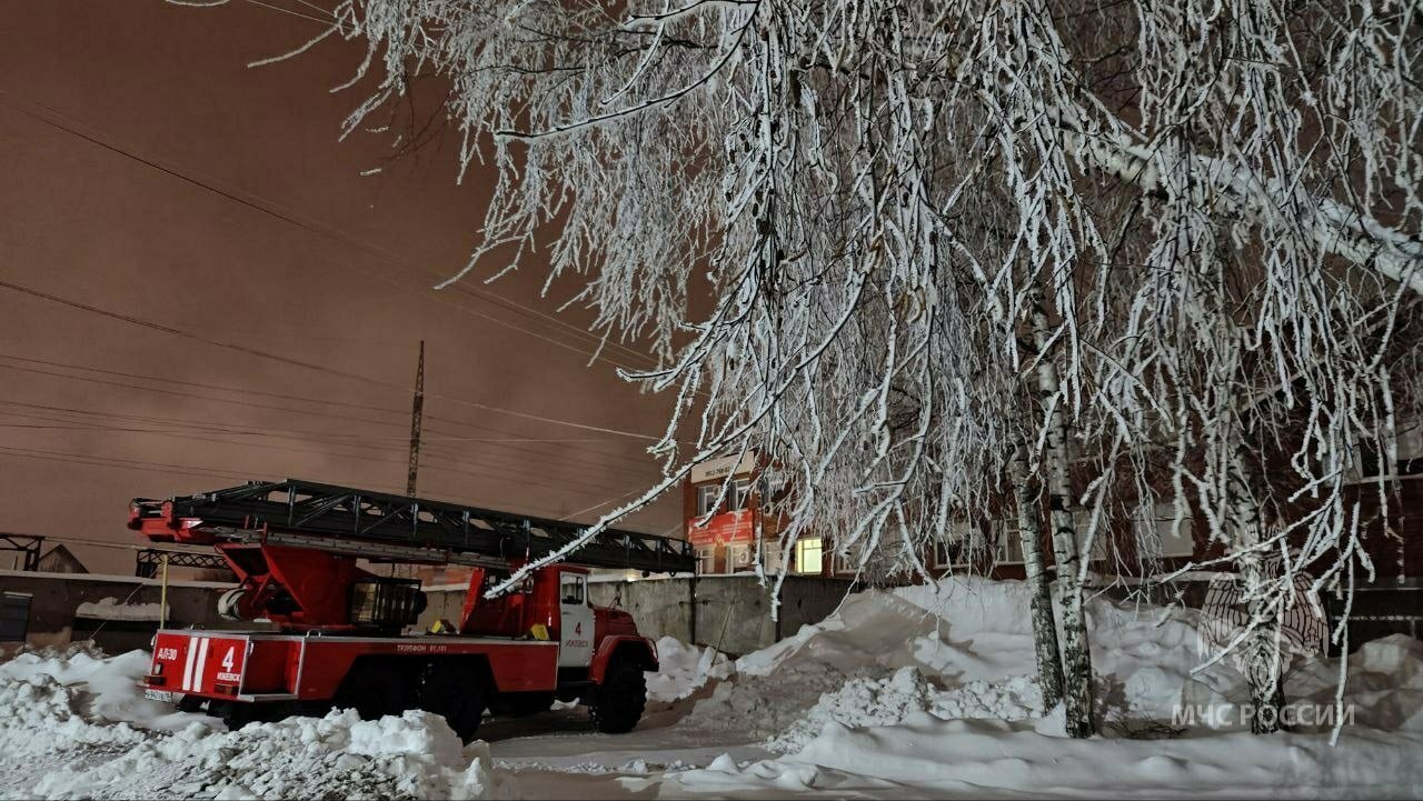 На пожаре в Завьяловском районе пострадали жильцы дома