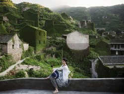 Кадры заброшенной деревни-призрака в Китае появились в сети