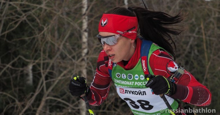 Биатлонистка из Удмуртии Ульяна Кайшева взяла бронзу в пасьюте на чемпионате России