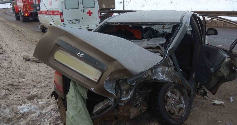 Пять человек пострадали в аварии в Завьяловском районе Удмуртии