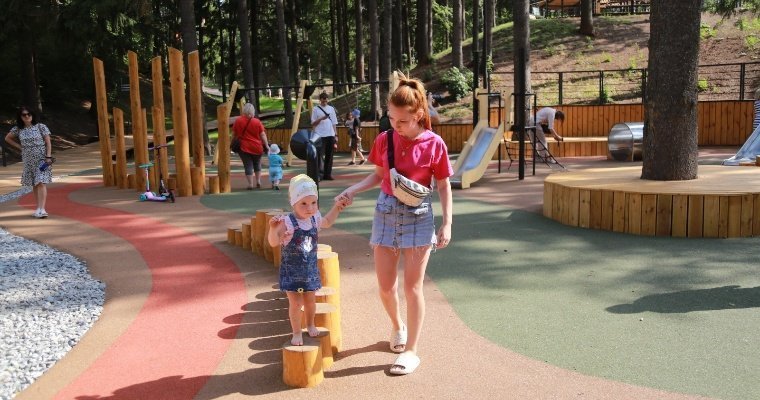 Обновленный парк «Тишино» в Ижевске открыли для посещений