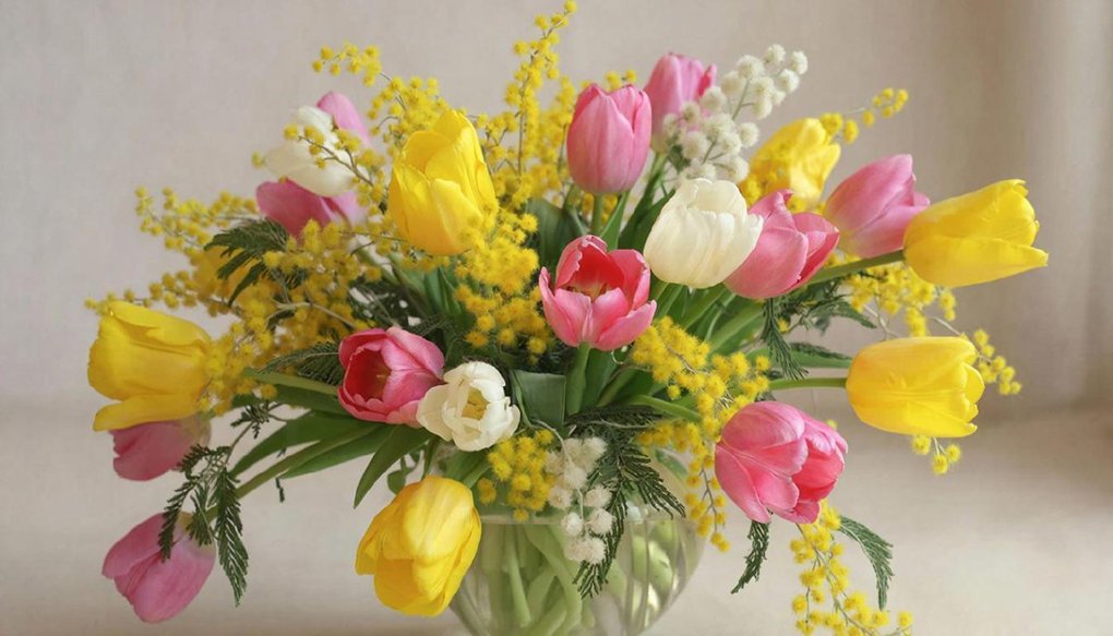 Жителям Удмуртии напомнили о правилах выбора хорошего букета цветов