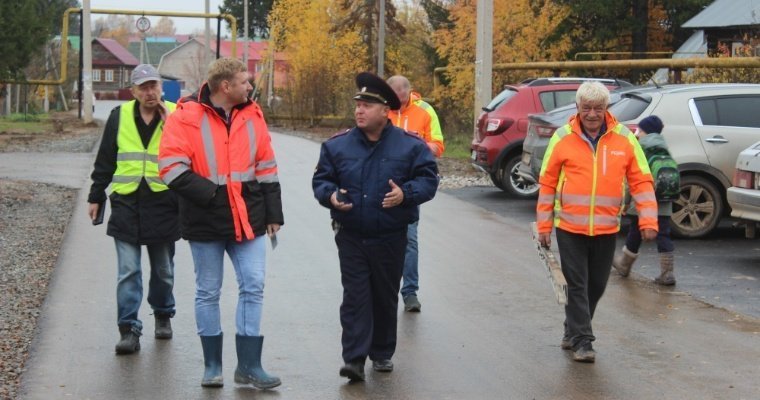 Комиссия проверила ход ремонта дорог в Якшур-Бодьинском районе Удмуртии