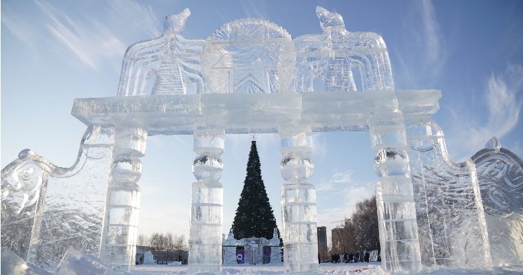 Ледовый городок на Центральной площади Ижевска посвятят сказке «12 месяцев»