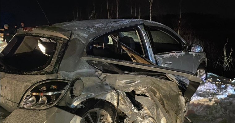 В ДТП на Якшур-Бодьинском тракте погиб пассажир автомобиля