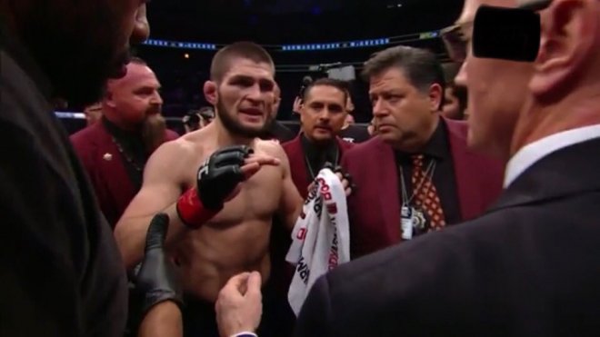 В Лас-Вегасе Нурмагомедов выиграл бой с Макгрегором, но пояс UFC не получил