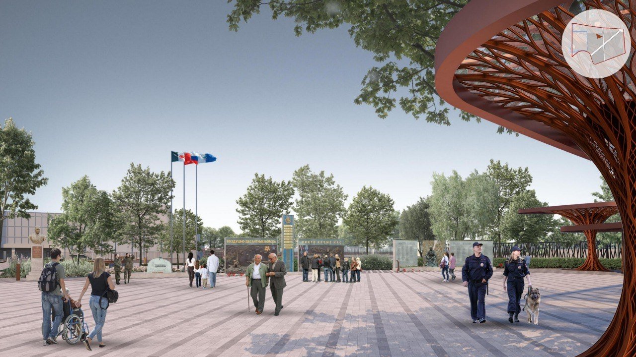 Ижевчанам покажут финальный проект благоустройства парка Патриот