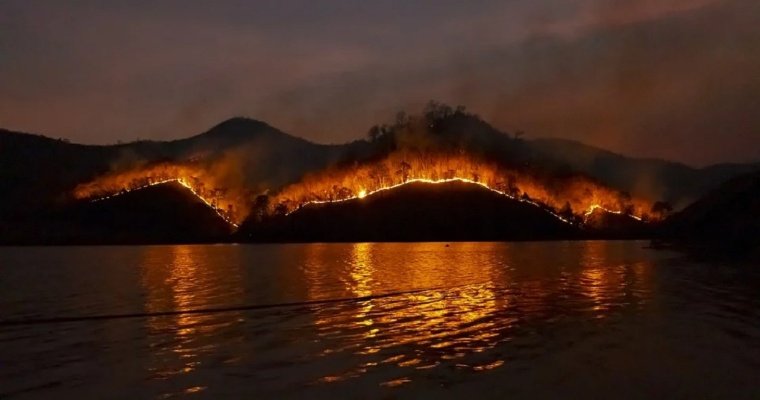 В Турции лесные пожары охватили Анталью