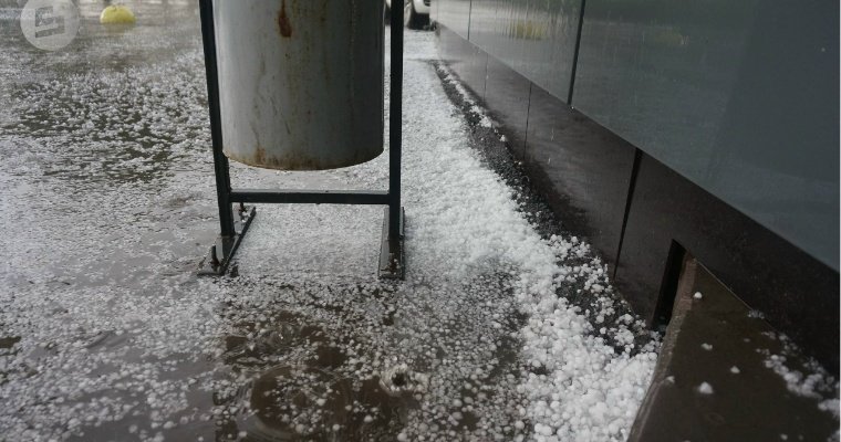 В первый день лета в Удмуртии ожидается град 