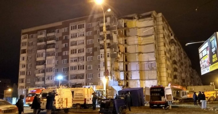 В разрушенный дом в Ижевске подключат газ, электричество и воду