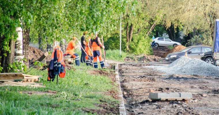 20 млн рублей выделят на ремонт тротуаров и щебенение дорог частного сектора в Ижевске