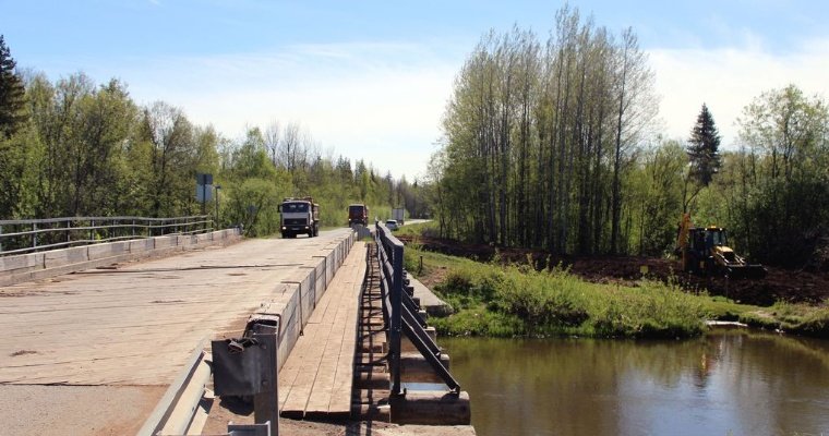 В Удмуртии начнётся капитальная реконструкция моста через Иж в Якшур-Бодьинском районе