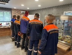 Новые зона отдыха и столовая открылись для рабочих на территории предприятия «Уралметаллургмонтаж» в Ижевске