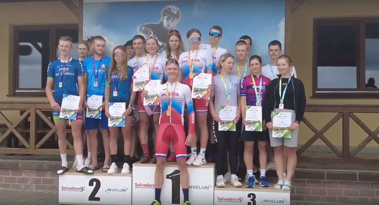 Удмуртская спортсменка завоевала три золотые медали на открытом Чемпионате Беларуси по маунтинбайку