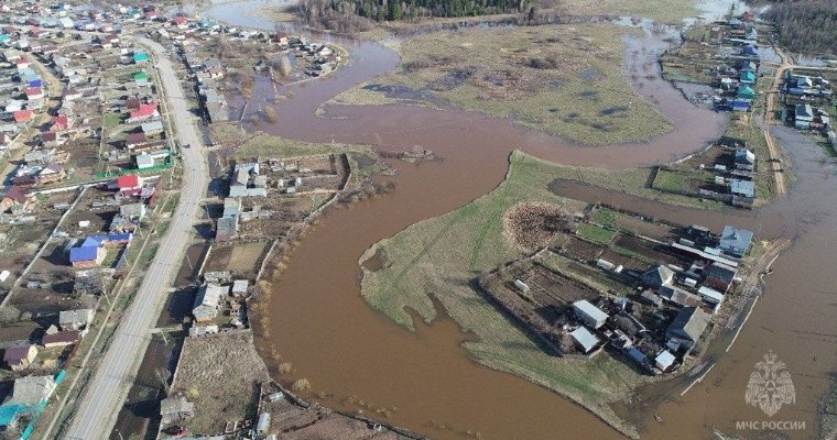 Из-за разлива реки Лоза в Игре ввели режим повышенной готовности