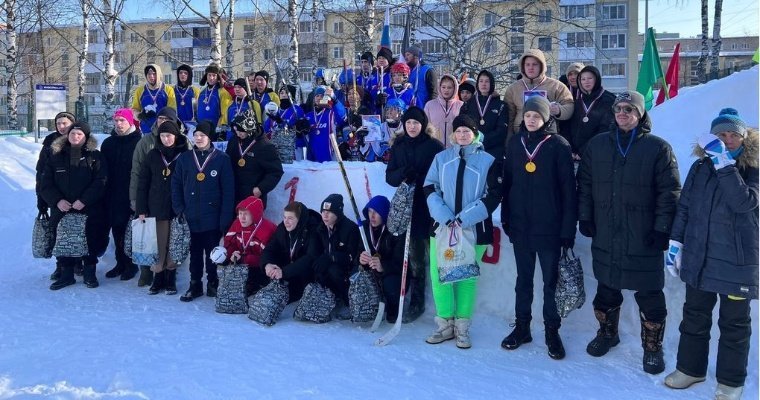 Турнир по хоккею на валенках для детей с ОВЗ прошёл в Удмуртии