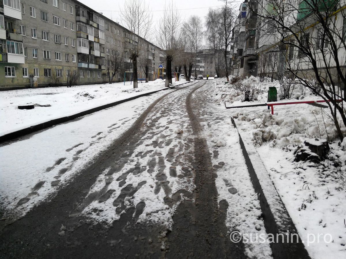 Большинство травм зимой жители Ижевска получили на придомовых территориях