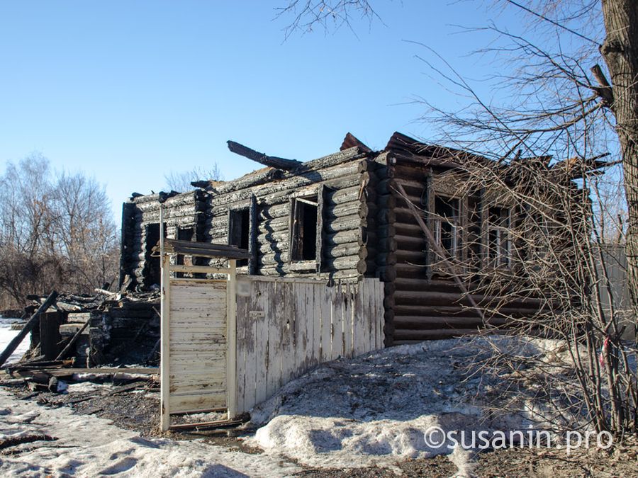 В Воткинске на пожаре погиб пожилой мужчина