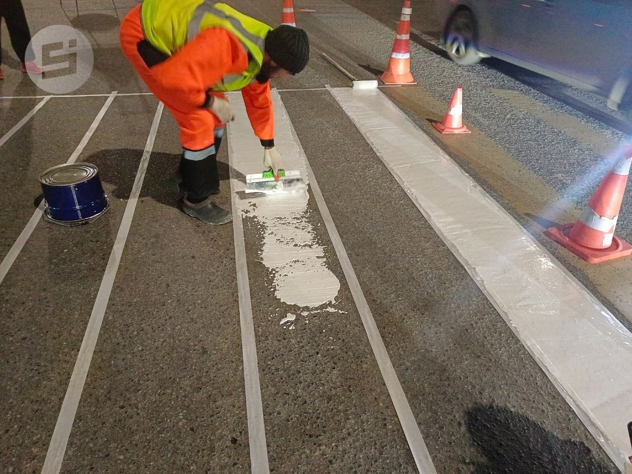 В Ижевске нашли подрядчика для нанесения дорожной разметки