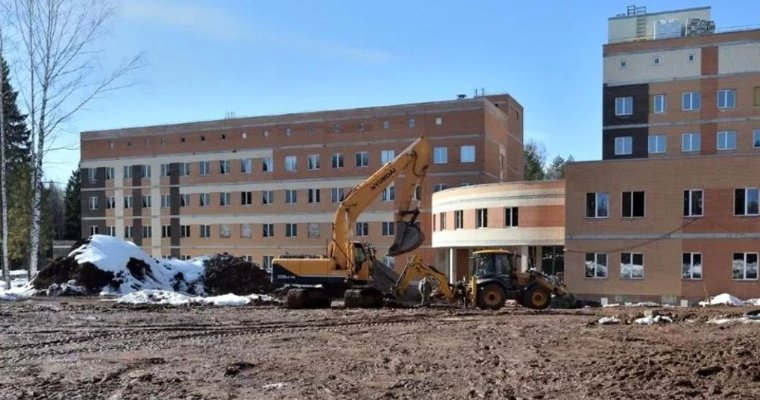 Строительство нового здания тубдиспансера в Ижевске планируют возобновить в 2025 году