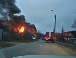 Пять пожаров произошло в Удмуртии за сутки