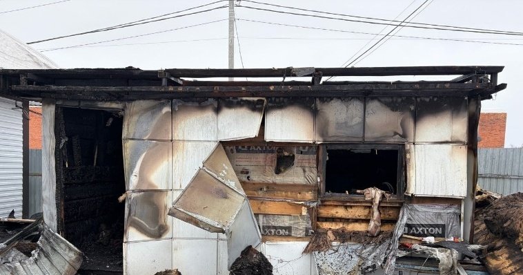 Пожилой мужчина погиб на пожаре в Завьялово