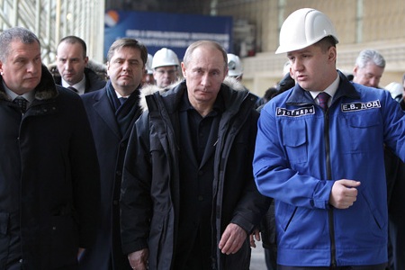 Путин запустил новый гидроагрегат Саяно-Шушенской ГЭС
