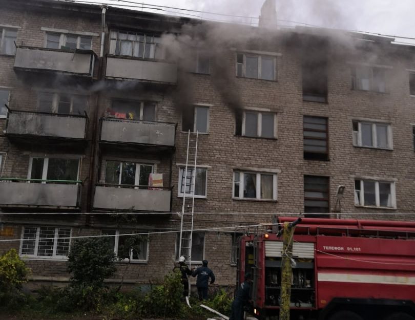 Следователи назвали предположительную причину пожара на улице Орджоникидзе в Ижевске