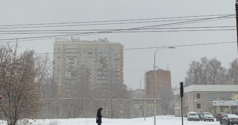  В ночь на 16 февраля в Удмуртии ожидается снегопад