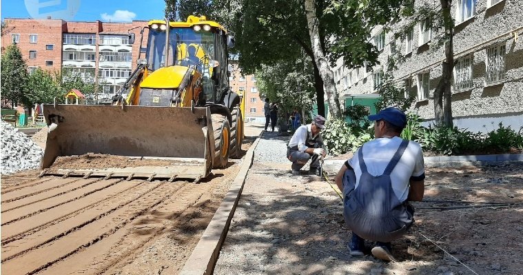 В Удмуртии за 2021 год благоустроили 154 двора и общественных пространства