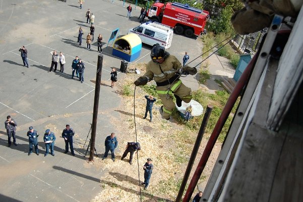 Самыми оперативными пожарными Удмуртии стали ижевчане
