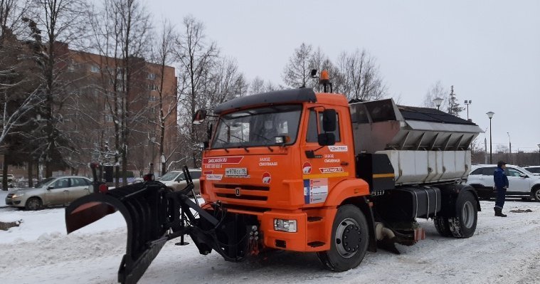В Ижевске выявили нарушения при уборке улиц от снега и наледи